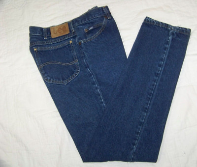 Men's Vintage Lee Jeans - Size 33 x 34 - Measures 31 x 33