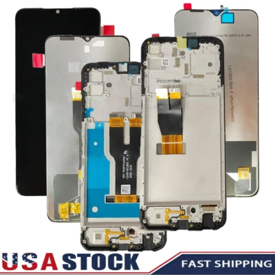 For T-Mobile Revvl 6 / Revvl 6 Pro 5G LCD Display Touch Screen Digitizer ±Frame