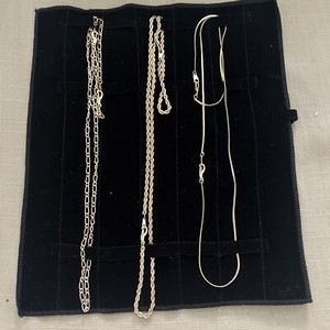 Goldtone 3  Necklace And Bracelets Sets