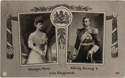 CPA AK Konigin Mary & King Georg V BRITISH ROYALTY (1217589)