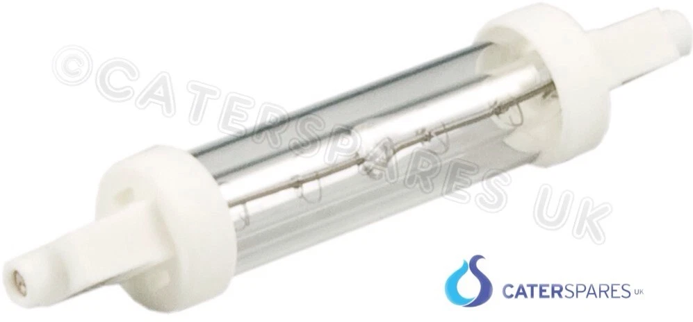 CATERING HALOGEN HEAT LAMP BULB 200WATT DOUBLE JACKETED GANTRY