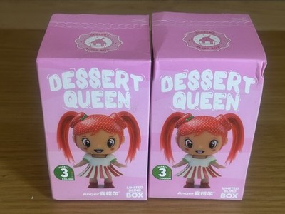 Limited Edition Anger Ice Cream Dessert Queen Blind Box Figuren x 2