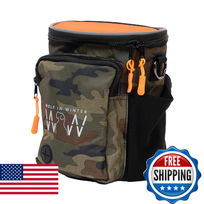 #ad #ad WOLF IN WINTER Quickdraw XL Dog Treat Pouch Multipurpose Training Bag Waste Bag $73.21