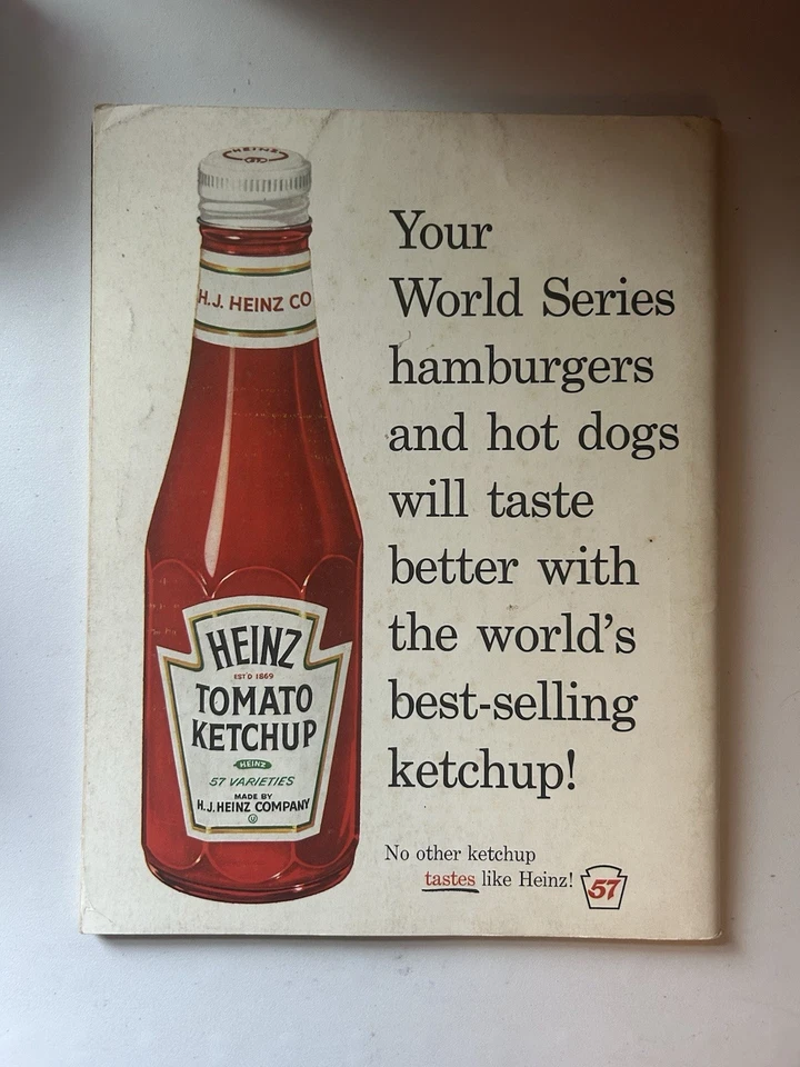 Bill Mazeroski Pirates 6 INSCRIPTIONS 1960 World Series Autographed Game Program - Image 3 of 4