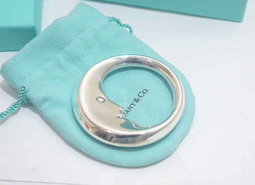 Tiffany & Co. Sterling Silver Man In The Moon Baby Rattle
