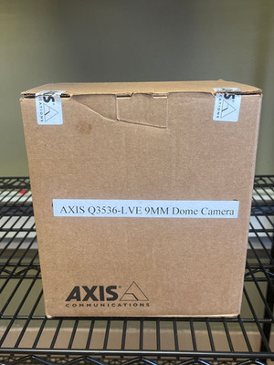 AXIS Q3536-LVE 9MM Dome Camera (02054-001) | Open Box | Never Used