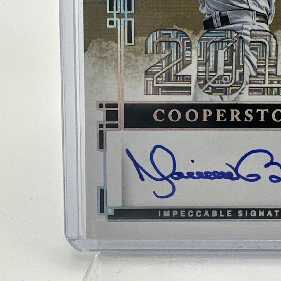 Béisbol impecable Panini 2025 Mariano Rivera Cooperstown 02/19 automático ICS-MR Foto 4 de 4