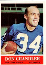 1964 Philadelphia #115 Don Chandler 001 EX-NM