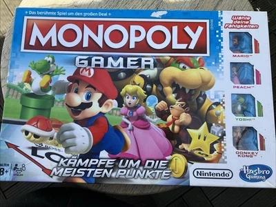 Monopoly Gamer Mario Hasbro Gaming Nintendo OHNE Würfel - Bild 1 von 4