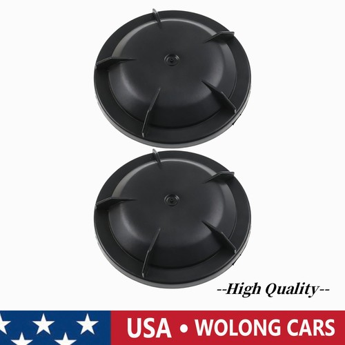 2x Black Headlight Rear Cap Dust Cover for 2014-2019 Jeep Cherokee 68226782AA