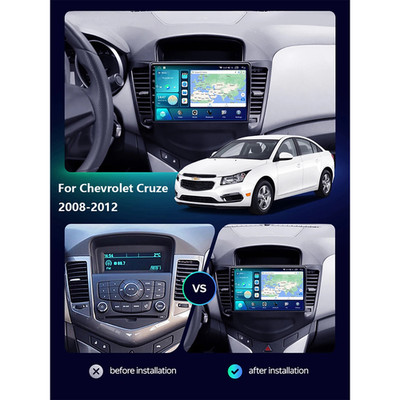For Chevrolet Cruze 2008-2012 Android Car Radio Carplay GPS Screen Multimedia 