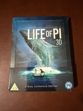 Life Of Pi Blu-Ray 3d Steelbook Embossed