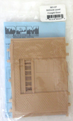 DPM Design Preservation Models O #90107 Street/Dock Level Freight Doors