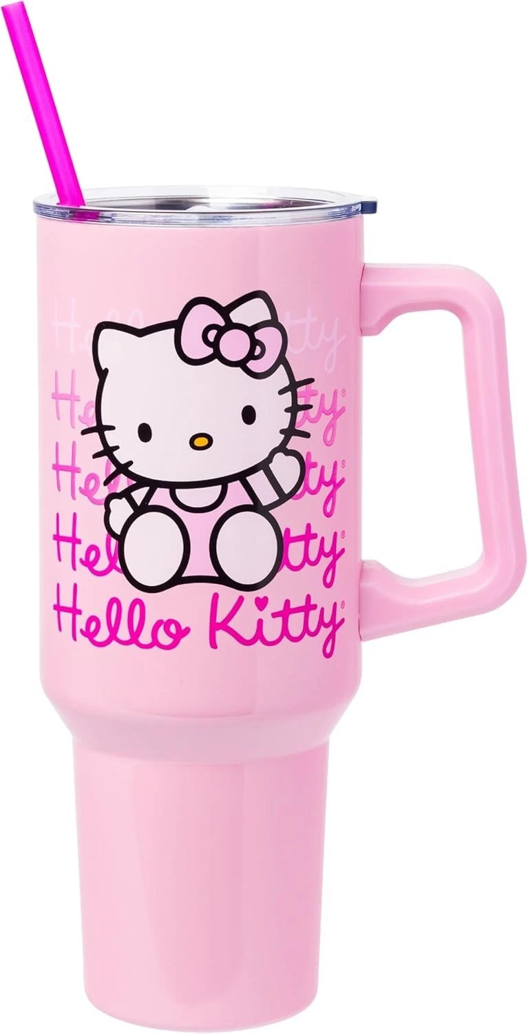 Silver Buffalo Sanrio Hello Kitty Tumbler - Thumbnail 5