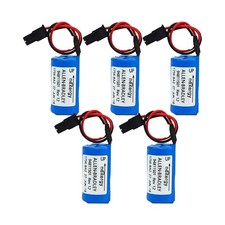 5Pcs AB 1756-BA2 3V Battery for Allen Bradley PLC 1756-BA2 Battery Assembly.