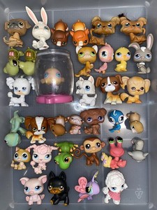 Lot De 6 Figurines PET SHOPS - N°14 - Occasion - Figurines Animales