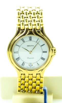 RARE VINTAGE ZENITH CONCERTO 50.0160.205 Quartz Mens WATCH  - ETA 955.414 - Used
