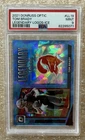 2021 Panini Donruss Optic - Legendary Logos Tom Brady #LL-19 Ice Prizm /15 PSA 9