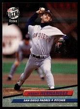 1992 Ultra Jeremy Hernandez Rookie San Diego Padres #576