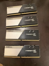 g.skill 64GB ddr4 3600 trident z neo f4-3600c16d-32gtznc 64GB 4x16gb used RAM