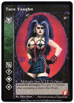 Tura Vaughn Tenth Anniversary V:TES VTES Vampire CCG
