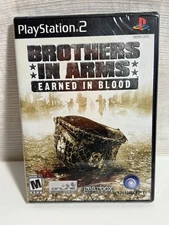 Ps2 Brothers in arms Earned in blood Black Label Sealed Collectors Quality