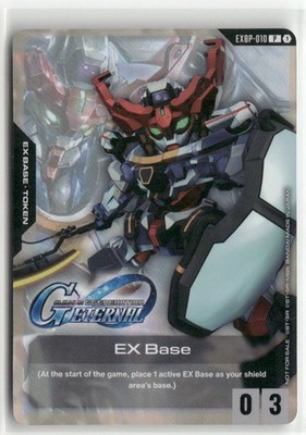 EX Base EXBP-010 Promo G Generation Eternal Collaboration Pack Gundam Card Game
