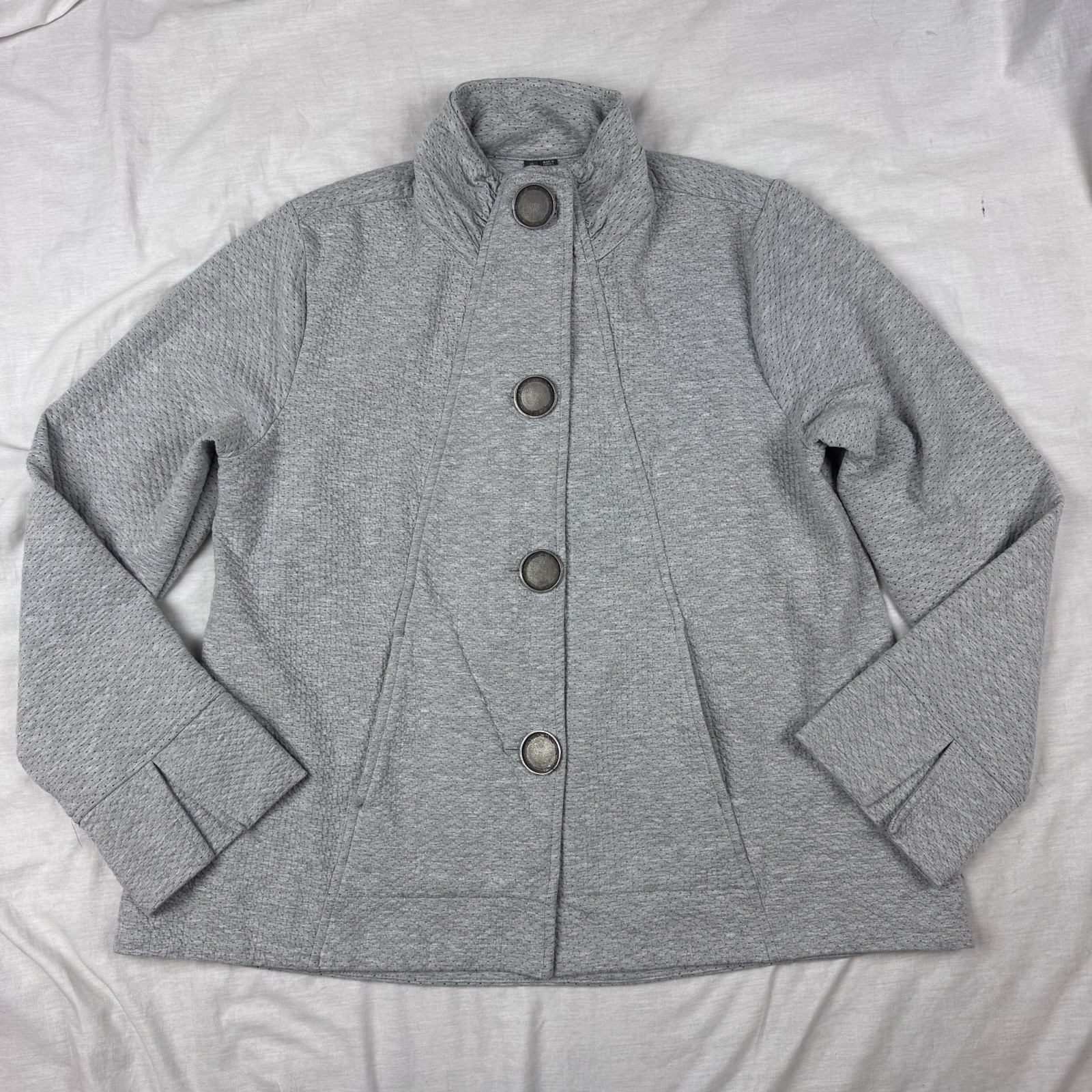 Shannon Passero Jacket Large Button Lagenlook Siz… - image 1