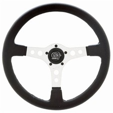 Grant Formula Gt 14 Steering Wheel Silver Spokes 3-12 Dish Grant Formula Gt 14 Steering Wheel Silver Spokes 3-12 Dish