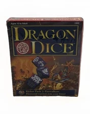 From TSR Dragon Dice Kicker Pack #2 The Firewalkers Box Elemental Warriors Game!