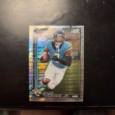 Brian Thomas Jr Topps Chrome 2025 Pulsar Refractor Jacksonville Jaguars #135
