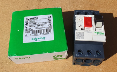 Schneider GV2ME08 2,5-4,0 AMP Motorschutzschalter