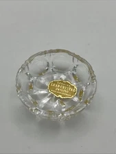 Vintage Crystal Salt Cellar West Germany