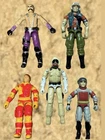 GI Joe ARAH Figure Lot of 5. SnowJob, Dr Mindbender, Blowtorch, Law, Sneak Peek