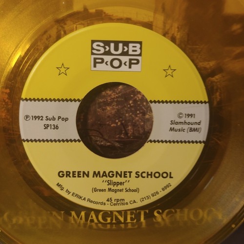 Green Magnet School "Singed" s/w "Slipper" 7" Sub Pop Singles Club SP136 Seattle - Bild 6 von 7