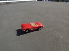 AURORA VIBRATOR THUNDERJET 1960 RED CHEVY CORVETTE CONVERTIBLE HO SLOT CAR