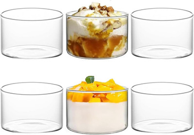 Dessertgläser Set 6 Stück 190ml für Pudding Mousse Tiramisu transparent