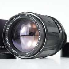 :[EX+++] Pentax Super Takumar 135mm f/3.5 M42 Screw Mount Lens w/ Hood (7435)