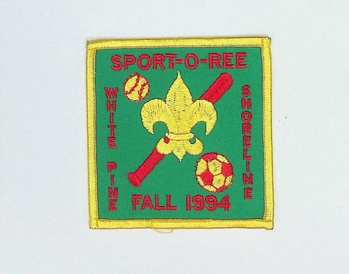 Sport-O-Ree Scout Patch 1994 White Pine Shoreline BSA