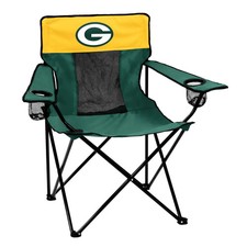 Green Bay Packers Logo Brands NFL Elite Camping Chair