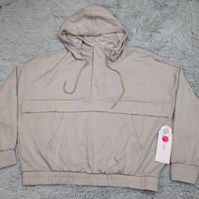 Yogalicious Sweatshirt Womens L Hoodie Pocket Half Zip Soft Casual Comfort