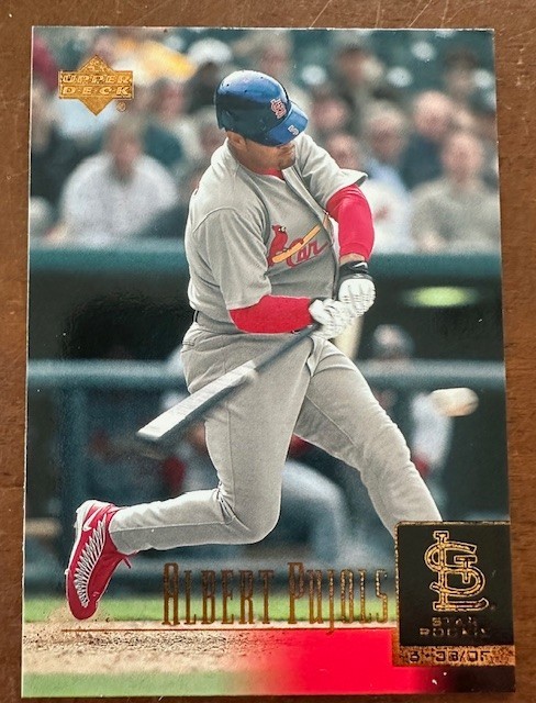 2001 Upper Deck #295 Albert Pujols Baseball Card