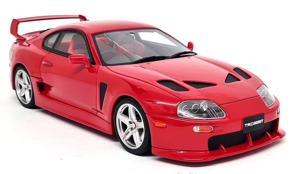 ミニカー Toyota supra 1:22 Jada 1995 Toyota Supra Orange W/Lights & Brian Figure Fast