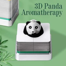 Panda 3D Paper Carving Art Craft Notepad Sticky Memo Note Calendar Creative Gif