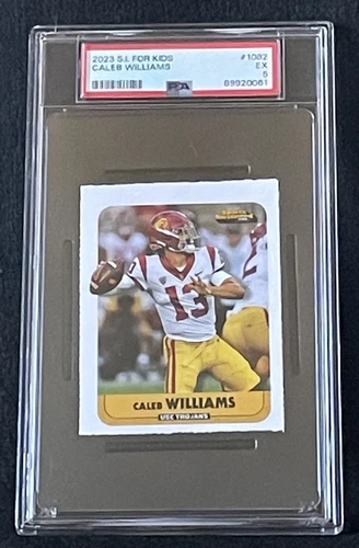 CALEB WILLIAMS ROOKIE 2023 Sports Illustrated for Kid SI USC NFL Bears PSA 5
