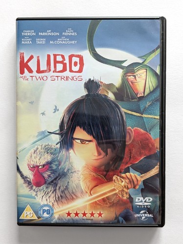 Kubo and the Two Strings DVD (2017) region 2, 4, 5 PAL Charlize Theron