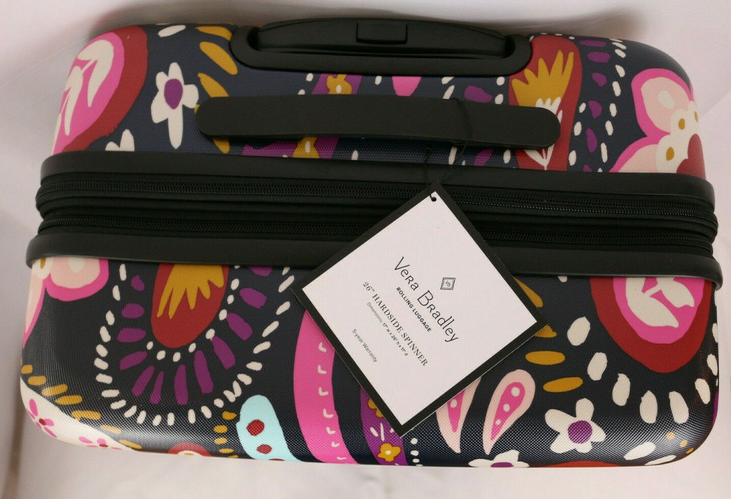 vera bradley hardside luggage