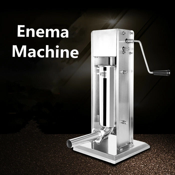 High grade stainless steel manual sausage filling machine enema