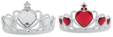 Silver Tiara Princess Queen Fancy Dress Prom Adults Kids Crown Prop