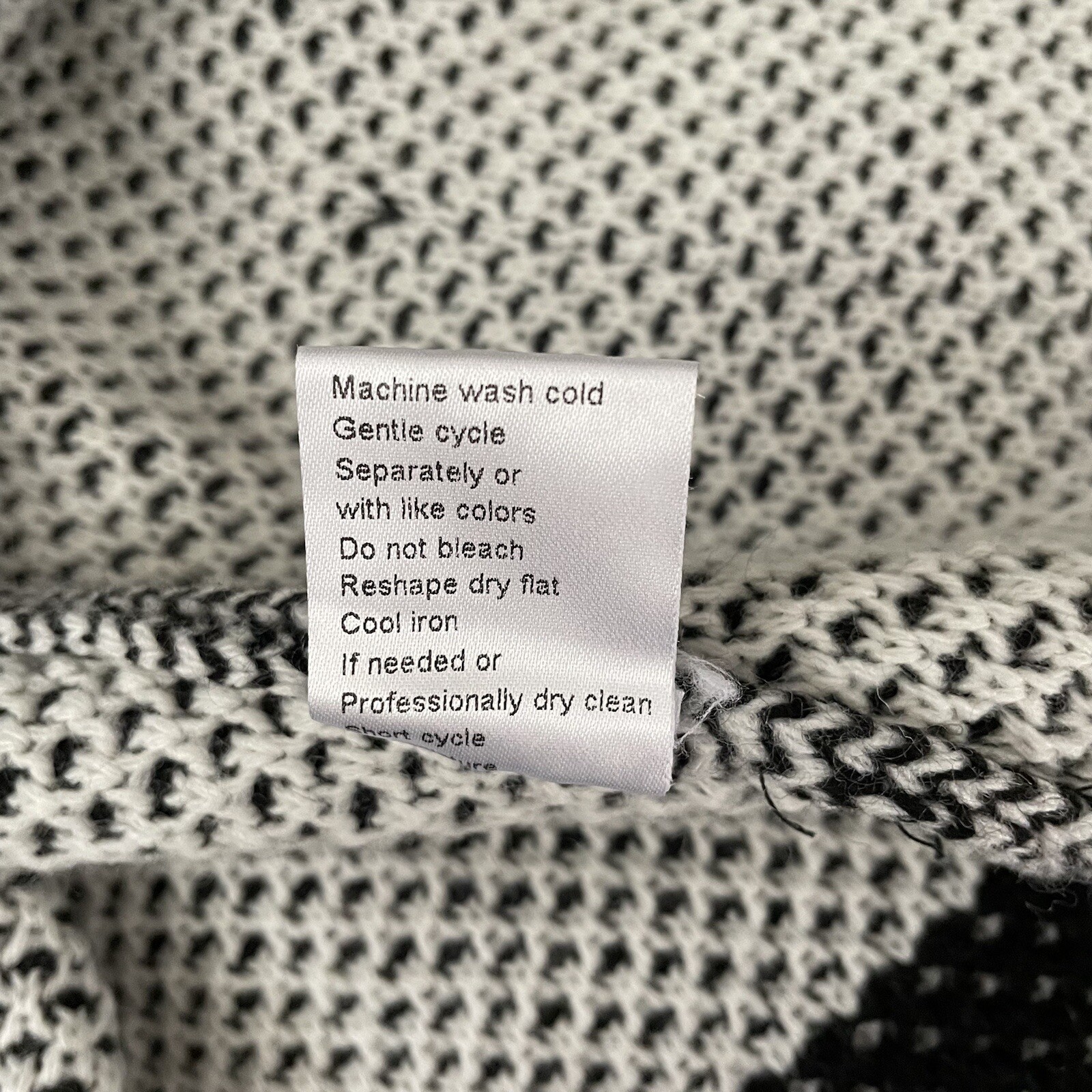 Cocogio MEDIUM Basketweave Patterned Sweater Jack… - image 8